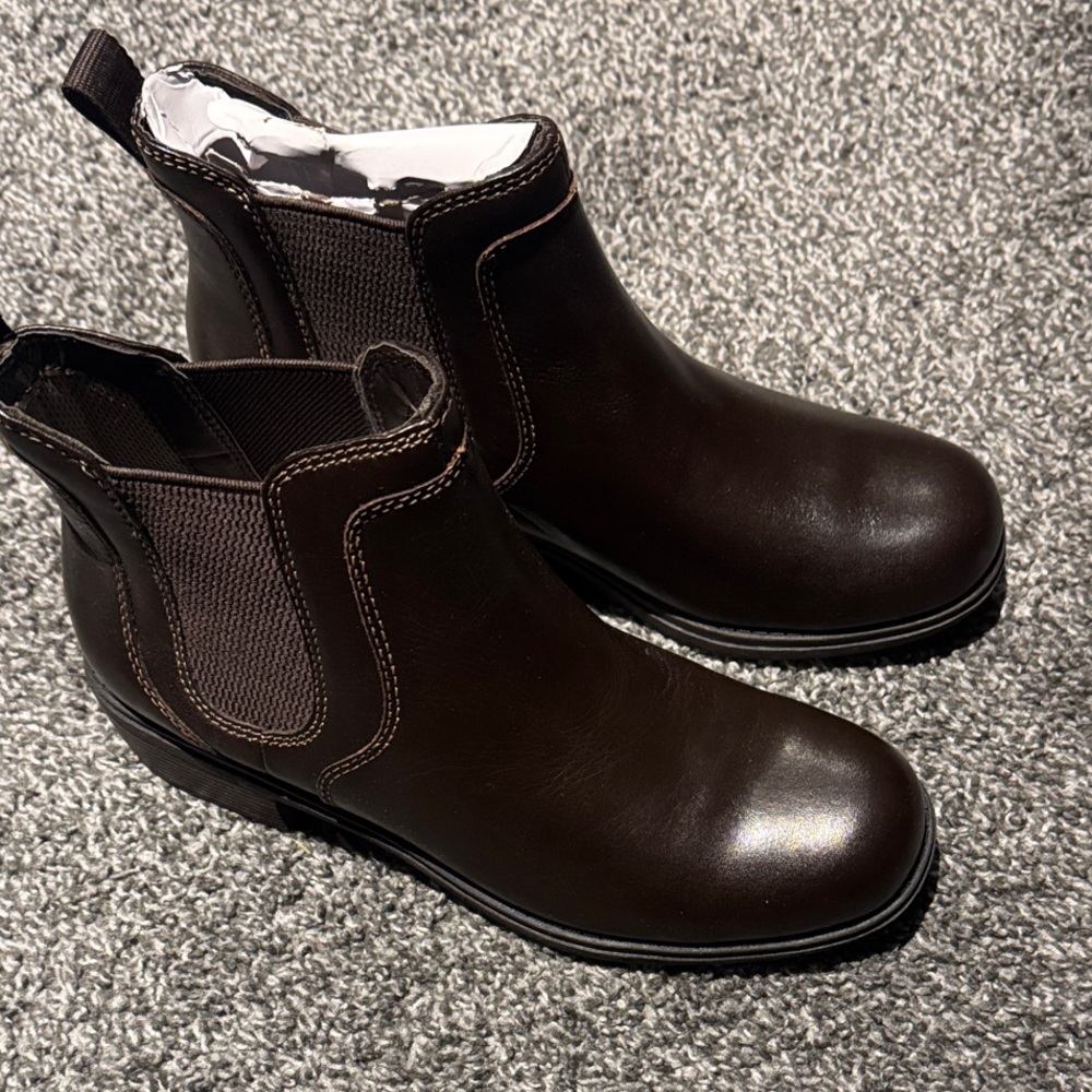 Eastland Dark Brown Ankle Boots